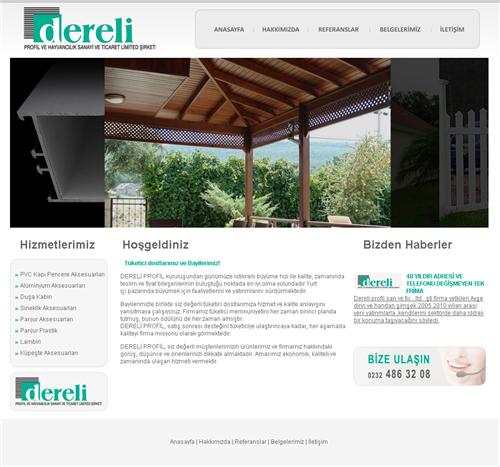 dereli profil web tasarım