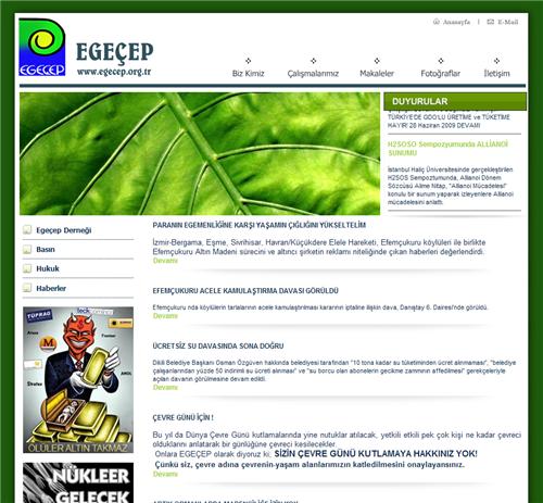 Egeçep Web Tasarımı