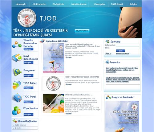 Tjod Web sitesi tasarımı