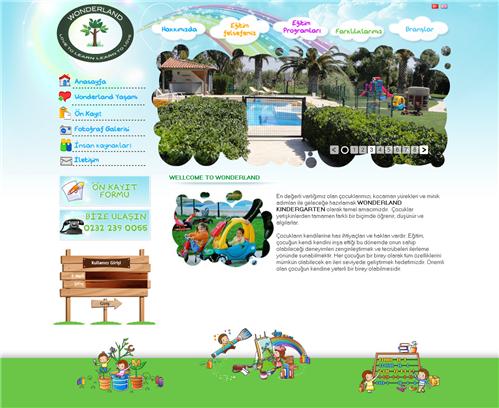 Wonderland Web Tasarımı