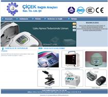 çiçek sağlık web tasarımı