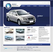 Geely web tasarım