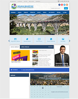 Gölbaşı belediye web sitesi